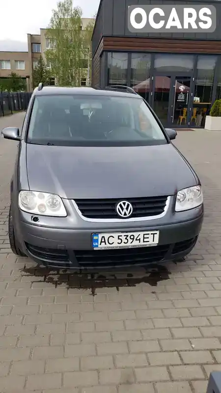 Мінівен Volkswagen Touran 2006 1.97 л. Автомат обл. Волинська, Ковель - Фото 1/20