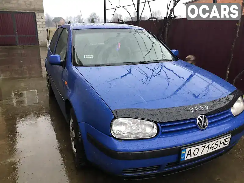 Хэтчбек Volkswagen Golf 1998 1.4 л. Ручная / Механика обл. Закарпатская, Хуст - Фото 1/12