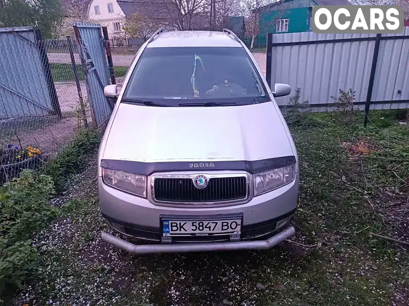 Універсал Skoda Fabia 2004 1.42 л. Ручна / Механіка обл. Волинська, Камінь-Каширський - Фото 1/5