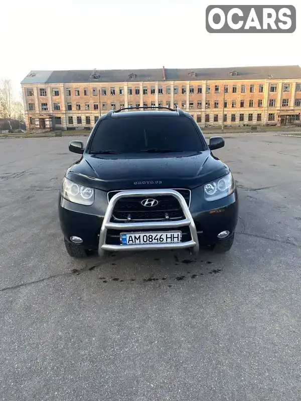 Внедорожник / Кроссовер Hyundai Santa FE 2007 2.19 л. Автомат обл. Житомирская, Емильчино - Фото 1/15