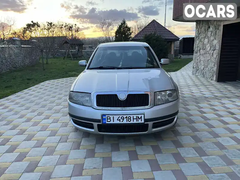 Лифтбек Skoda Superb 2003 1.9 л. Ручная / Механика обл. Полтавская, Полтава - Фото 1/10