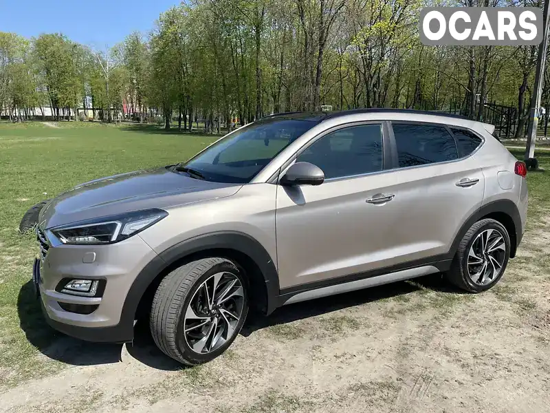 Позашляховик / Кросовер Hyundai Tucson 2018 2 л. Автомат обл. Київська, Вишневе - Фото 1/20