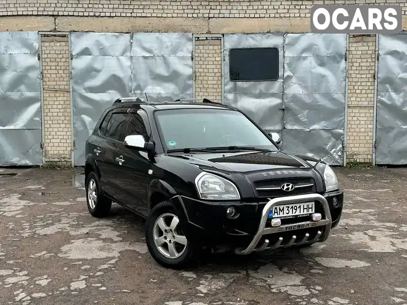 Внедорожник / Кроссовер Hyundai Tucson 2006 2 л. Ручная / Механика обл. Житомирская, Житомир - Фото 1/21