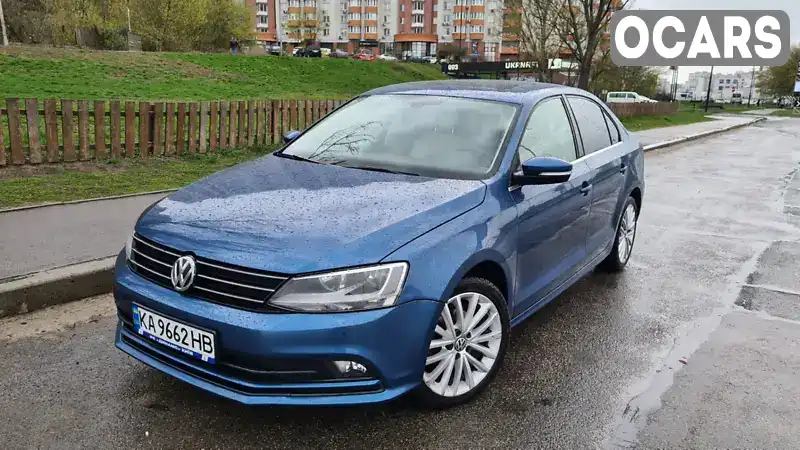 Седан Volkswagen Jetta 2015 1.8 л. Автомат обл. Київська, Київ - Фото 1/15