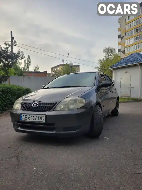 Седан Toyota Corolla 2004 1.4 л. Ручная / Механика обл. Днепропетровская, Днепр (Днепропетровск) - Фото 1/10