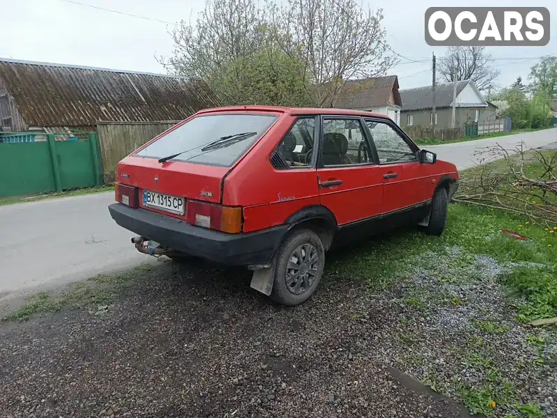 Хетчбек ВАЗ / Lada 2109 1989 1.5 л. Ручна / Механіка обл. Хмельницька, Полонне - Фото 1/9