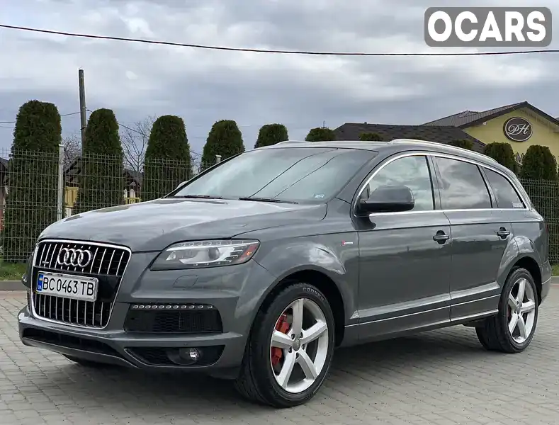 Позашляховик / Кросовер Audi Q7 2013 3 л. Автомат обл. Львівська, Львів - Фото 1/21