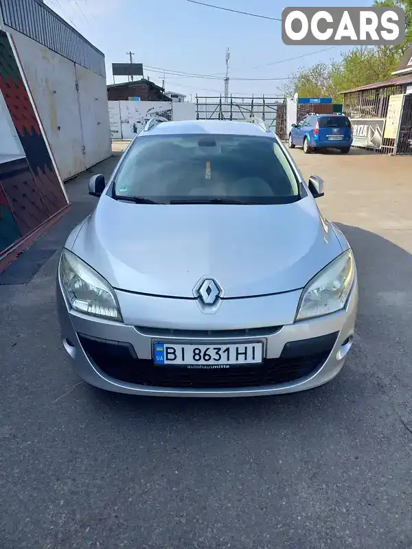 Універсал Renault Megane 2009 1.6 л. Ручна / Механіка обл. Полтавська, Кременчук - Фото 1/11