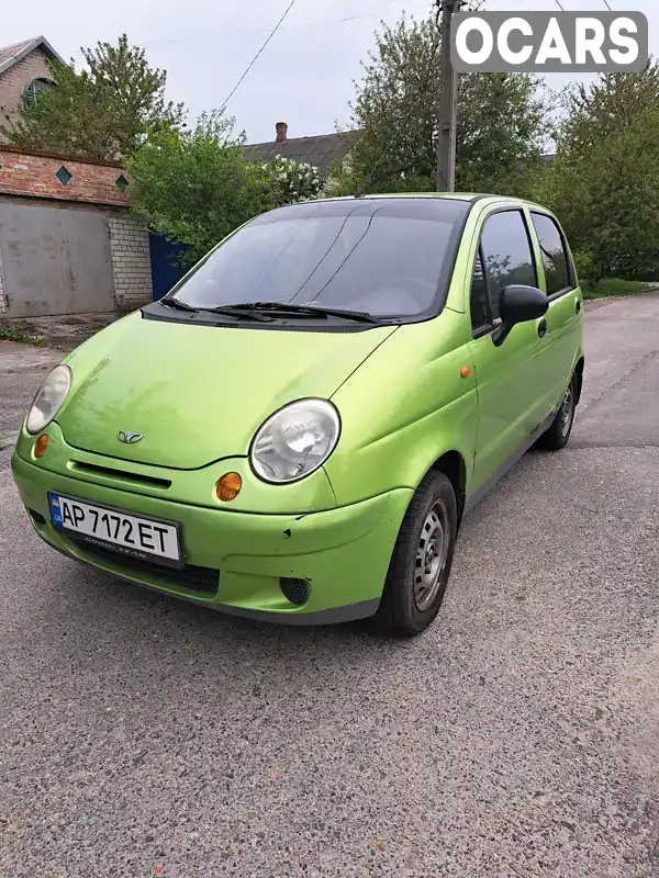 Хэтчбек Daewoo Matiz 2006 0.8 л. Ручная / Механика обл. Запорожская, Запорожье - Фото 1/21