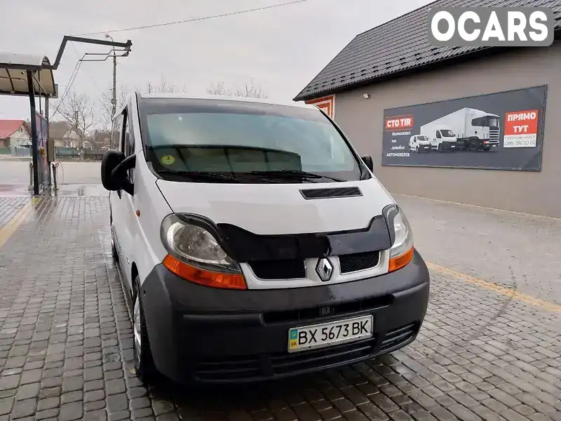 Минивэн Renault Trafic 2005 1.9 л. Ручная / Механика обл. Хмельницкая, Чемеровцы - Фото 1/11