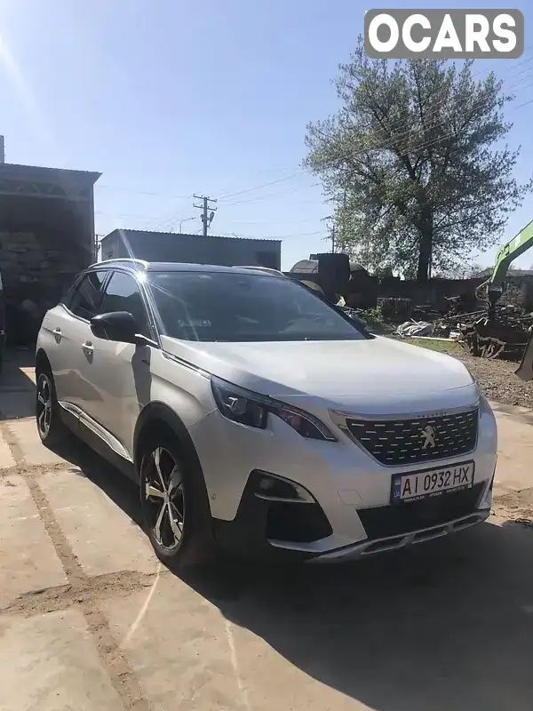 Внедорожник / Кроссовер Peugeot 3008 2018 2 л. Автомат обл. Киевская, Вышневое - Фото 1/10