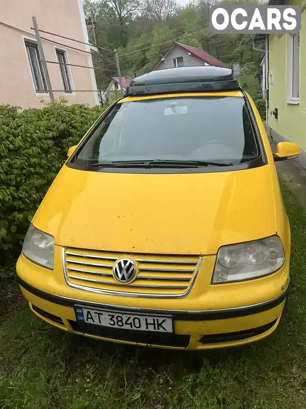 Мінівен Volkswagen Sharan 2004 1.9 л. Ручна / Механіка обл. Івано-Франківська, Косів - Фото 1/8