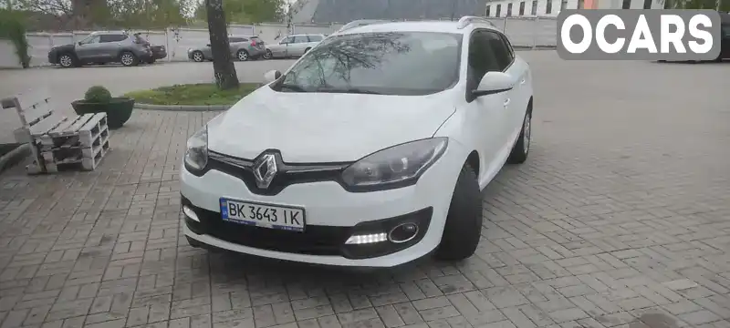 Універсал Renault Megane 2015 1.46 л. Ручна / Механіка обл. Рівненська, Рівне - Фото 1/8