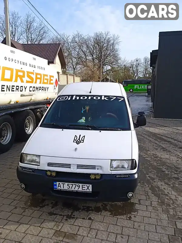 Мінівен Fiat Scudo 2001 2 л. Ручна / Механіка обл. Івано-Франківська, Галич - Фото 1/4