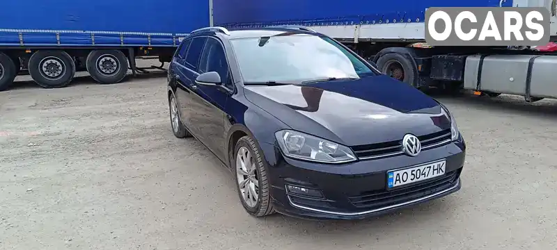 Універсал Volkswagen Golf 2015 1.6 л. Автомат обл. Закарпатська, Ужгород - Фото 1/8