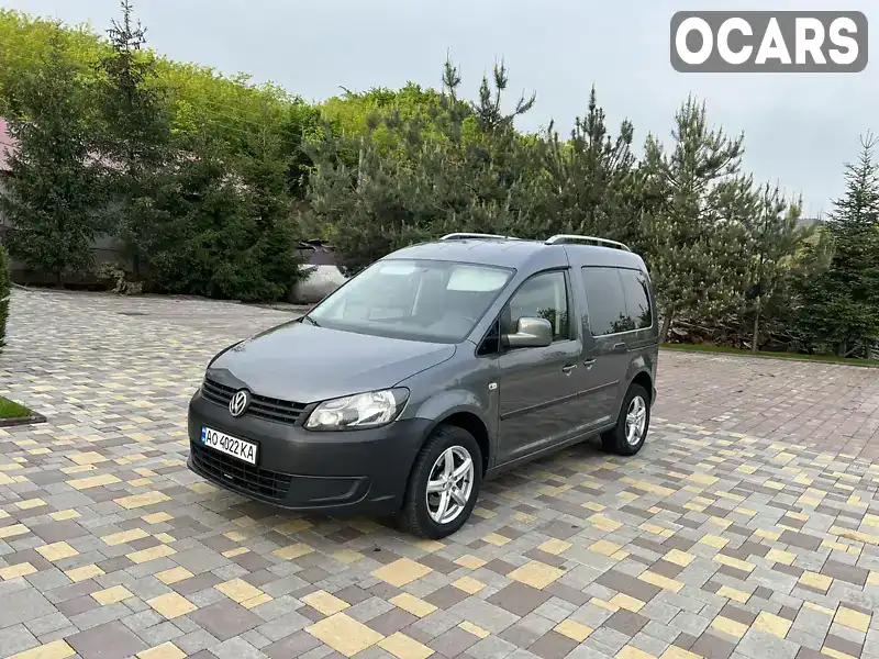 Минивэн Volkswagen Caddy 2013 1.6 л. Ручная / Механика обл. Закарпатская, Виноградов - Фото 1/21