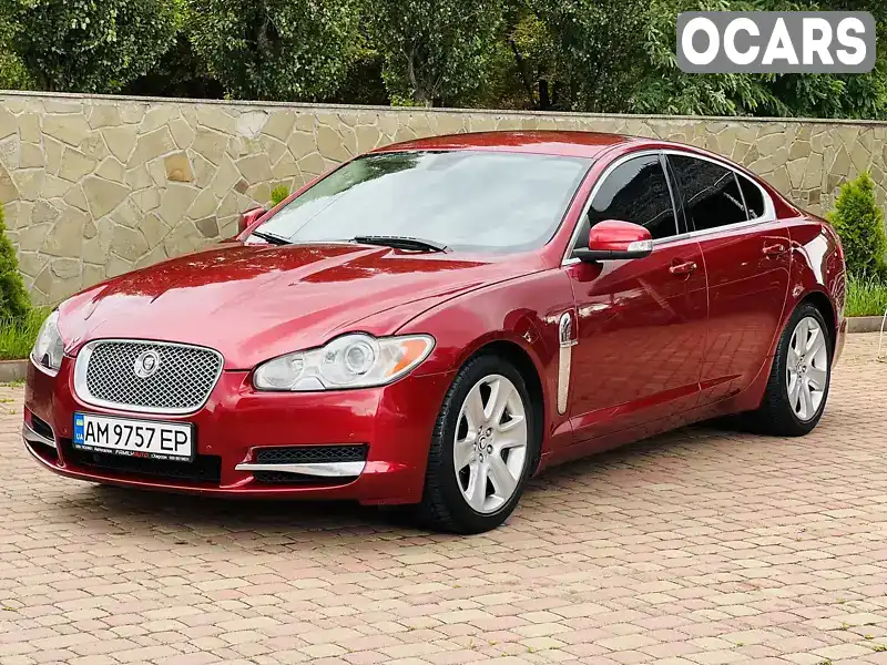 Седан Jaguar XF 2008 4.2 л. Автомат обл. Житомирська, Коростень - Фото 1/21