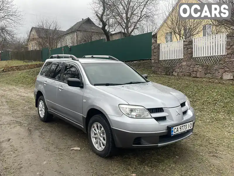 Внедорожник / Кроссовер Mitsubishi Outlander 2006 2 л. Ручная / Механика обл. Черкасская, Городище - Фото 1/13