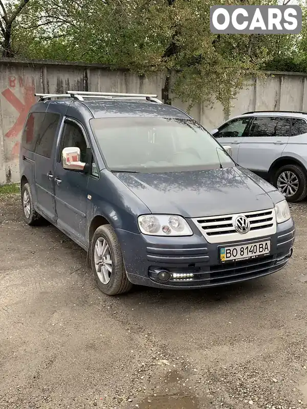 Минивэн Volkswagen Caddy 2008 1.6 л. Ручная / Механика обл. Тернопольская, Тернополь - Фото 1/13