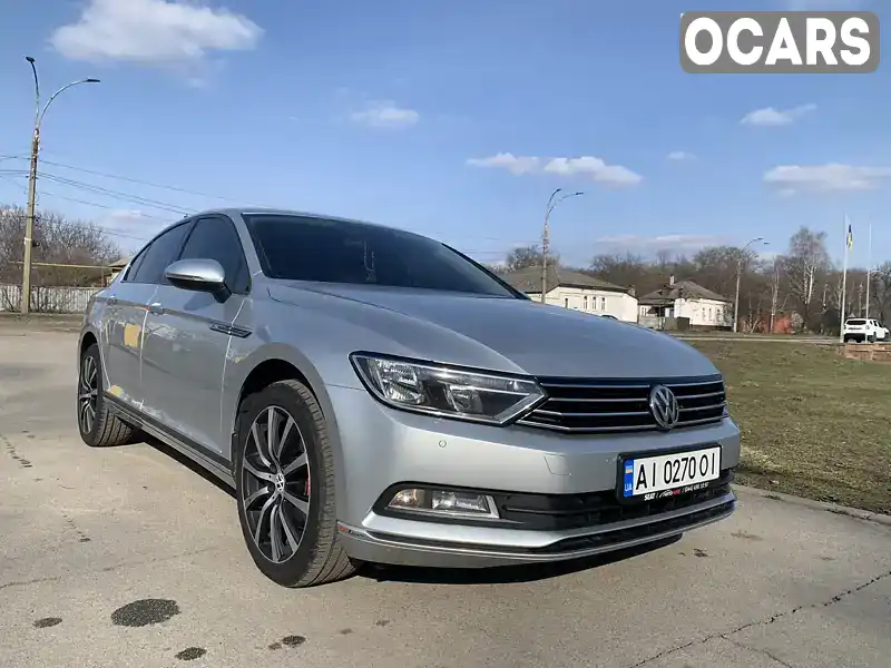 Седан Volkswagen Passat 2017 1.4 л. Автомат обл. Чернігівська, Прилуки - Фото 1/17