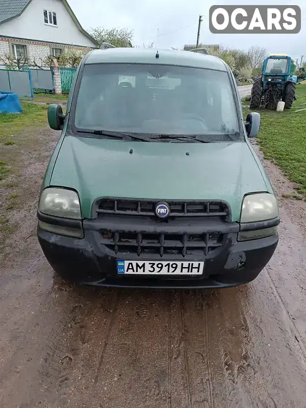 Минивэн Fiat Doblo 2003 1.6 л. Ручная / Механика обл. Житомирская, Андрушевка - Фото 1/8