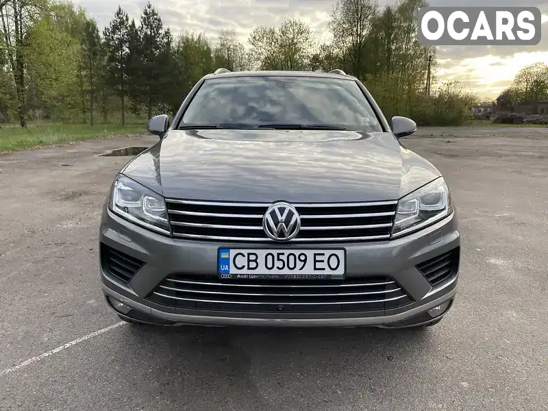 Внедорожник / Кроссовер Volkswagen Touareg 2015 2.97 л. Автомат обл. Черниговская, Чернигов - Фото 1/21