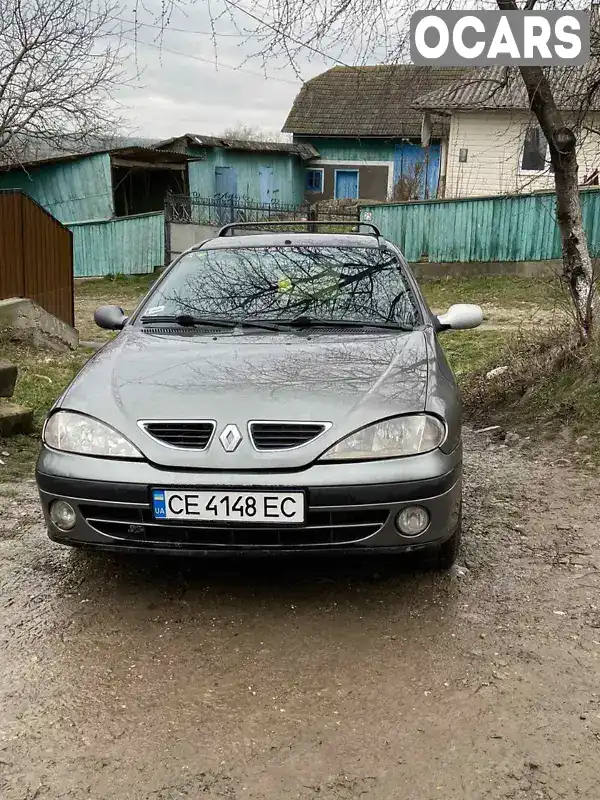 Универсал Renault Megane 1999 1.9 л. Ручная / Механика обл. Черновицкая, Черновцы - Фото 1/7