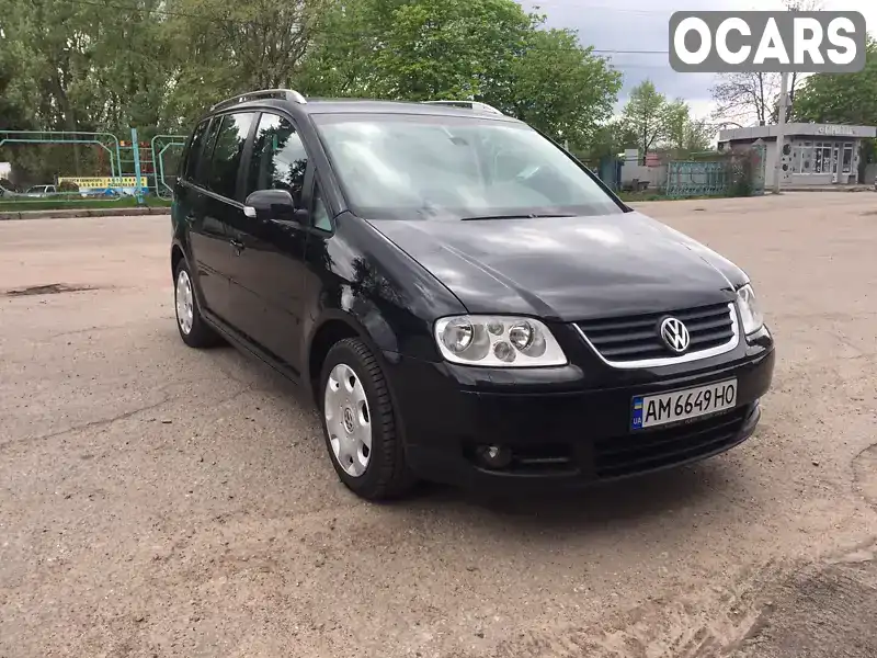 Мінівен Volkswagen Touran 2006 1.6 л. Ручна / Механіка обл. Житомирська, Житомир - Фото 1/21