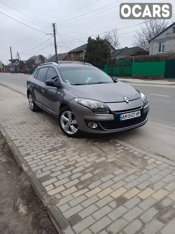 Универсал Renault Megane 2012 1.46 л. Автомат обл. Житомирская, Звягель - Фото 1/21