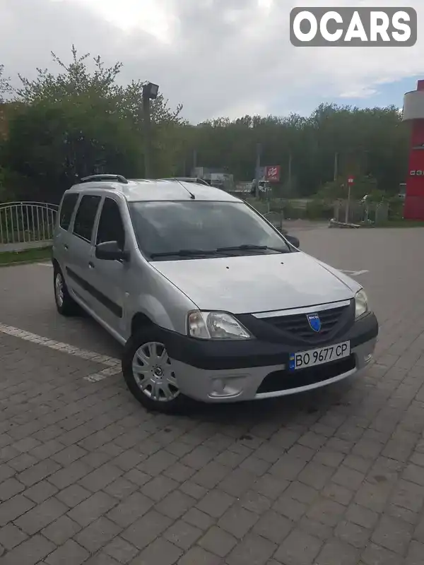 Седан Dacia Logan 2008 1.46 л. Ручная / Механика обл. Тернопольская, Тернополь - Фото 1/21