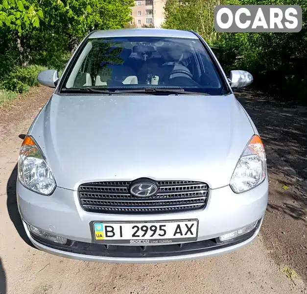 Седан Hyundai Accent 2008 null_content л. Ручна / Механіка обл. Полтавська, Карлівка - Фото 1/14