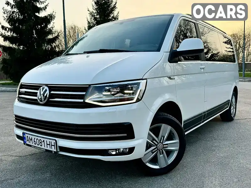 Минивэн Volkswagen Transporter 2017 2 л. Автомат обл. Житомирская, Бердичев - Фото 1/21