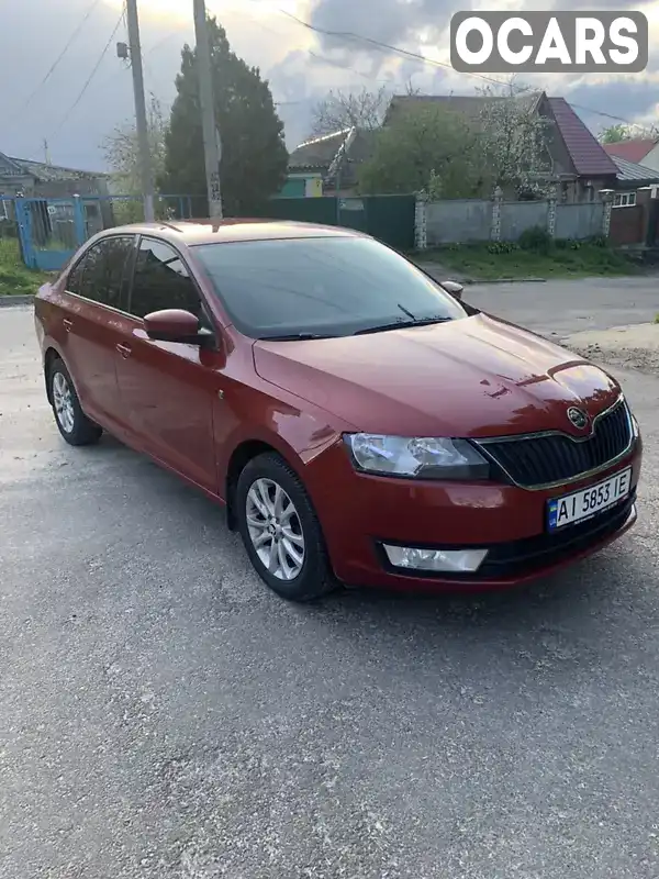 Ліфтбек Skoda Rapid 2013 1.6 л. Ручна / Механіка обл. Київська, Київ - Фото 1/21