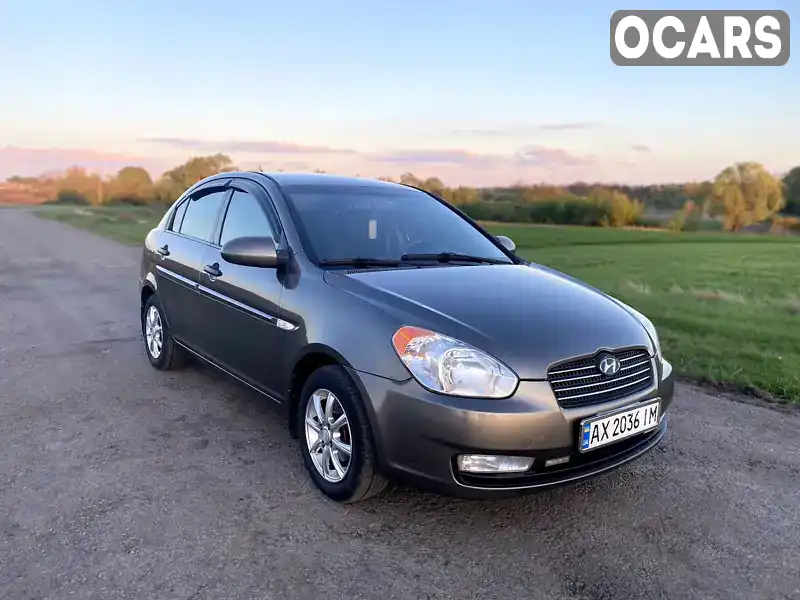 Седан Hyundai Accent 2008 1.4 л. Ручная / Механика обл. Харьковская, Харьков - Фото 1/15