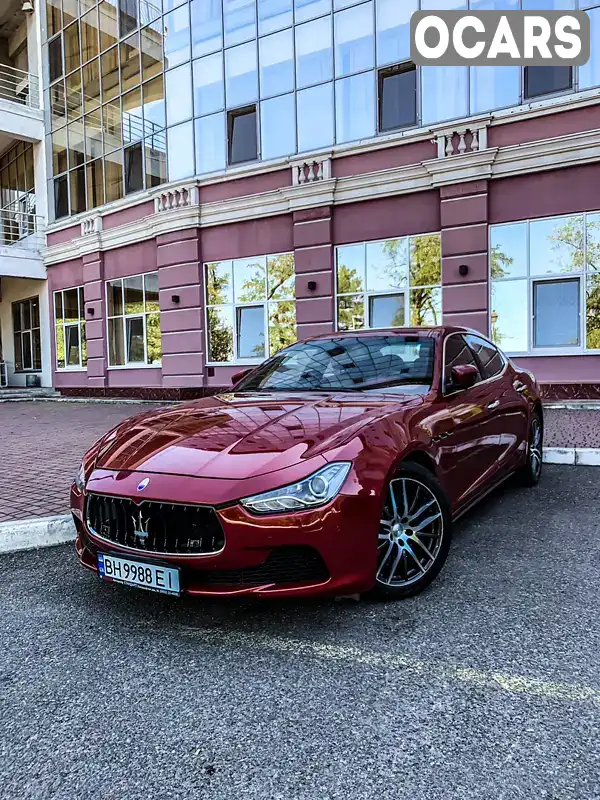 Седан Maserati Ghibli 2014 3 л. Автомат обл. Одесская, Одесса - Фото 1/16