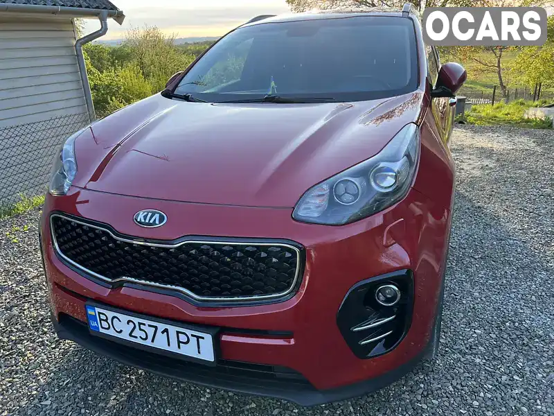 Позашляховик / Кросовер Kia Sportage 2016 2 л. Автомат обл. Львівська, Миколаїв - Фото 1/21