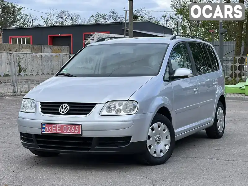 Минивэн Volkswagen Touran 2006 1.6 л. Ручная / Механика обл. Полтавская, Лубны - Фото 1/21