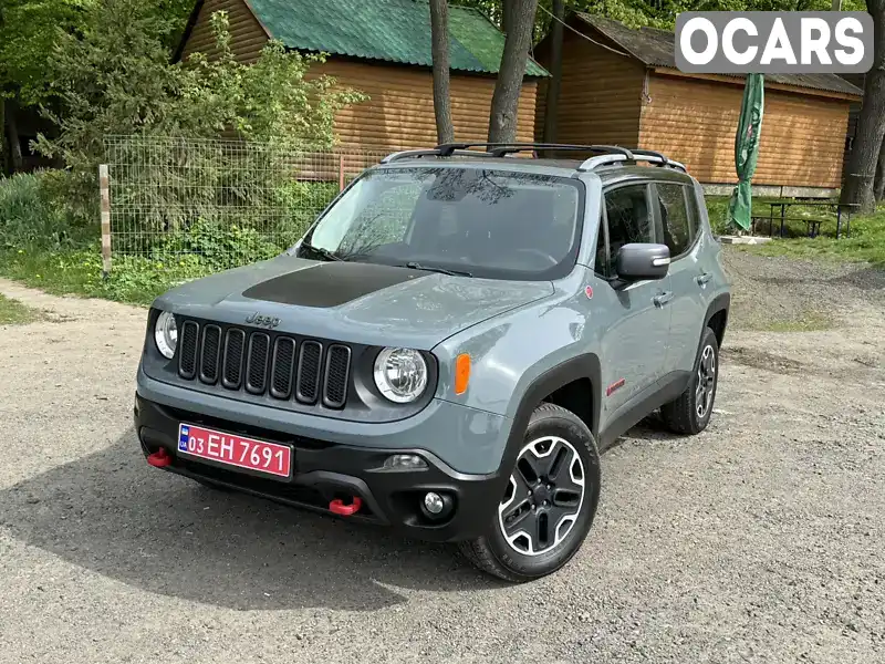 Позашляховик / Кросовер Jeep Renegade 2015 2.4 л. Автомат обл. Волинська, Луцьк - Фото 1/8