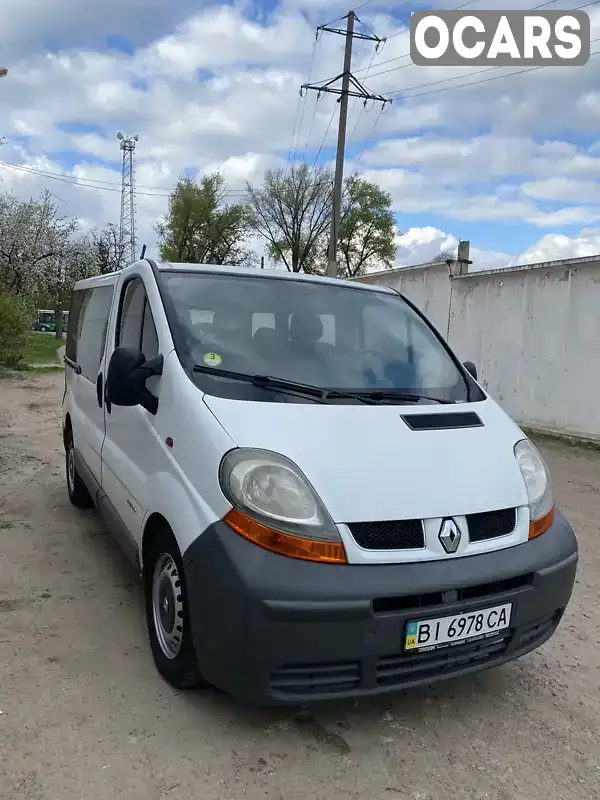 Мінівен Renault Trafic 2003 1.87 л. Ручна / Механіка обл. Кіровоградська, Олександрія - Фото 1/6