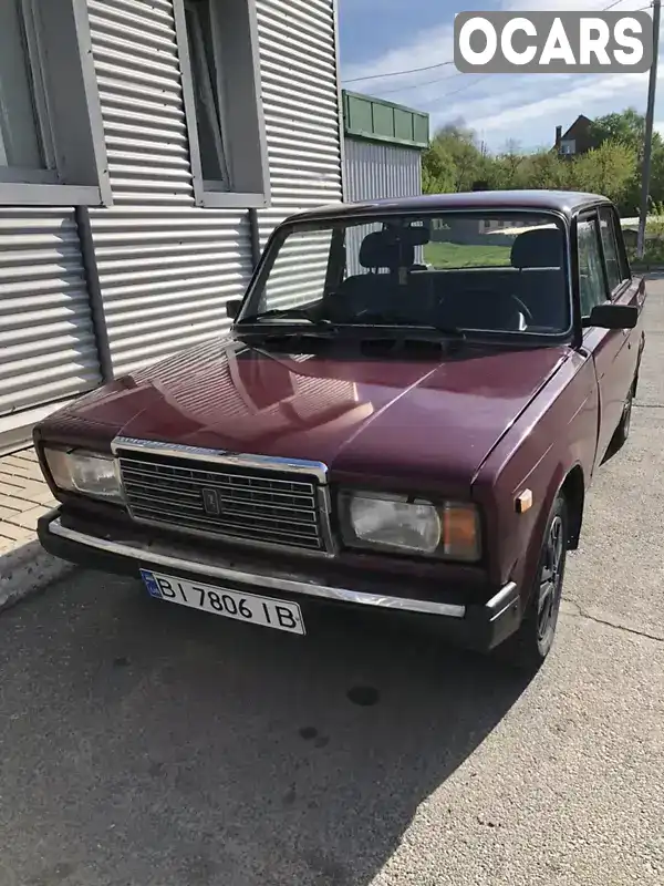 Седан ВАЗ / Lada 2107 2002 1.45 л. Ручная / Механика обл. Полтавская, Кобеляки - Фото 1/14