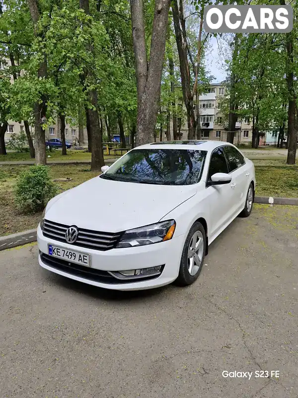 Седан Volkswagen Passat 2013 2.5 л. Автомат обл. Днепропетровская, Днепр (Днепропетровск) - Фото 1/7