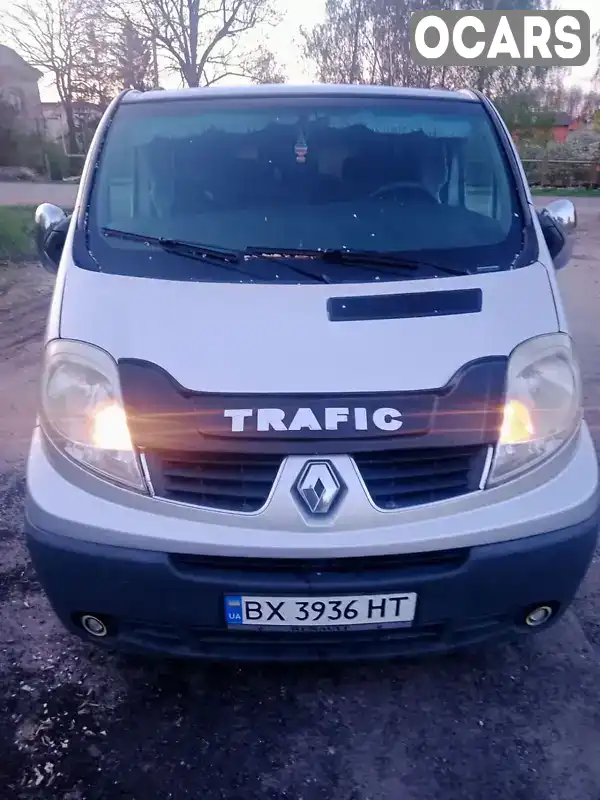 Мінівен Renault Trafic 2008 2 л. Ручна / Механіка обл. Хмельницька, Хмельницький - Фото 1/11