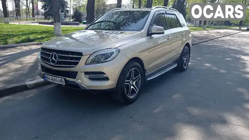 Позашляховик / Кросовер Mercedes-Benz M-Class 2013 2.99 л. Автомат обл. Одеська, Подільськ (Котовськ) - Фото 1/19