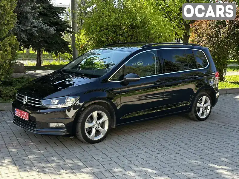 Микровэн Volkswagen Touran 2017 1.97 л. Автомат обл. Тернопольская, Тернополь - Фото 1/21