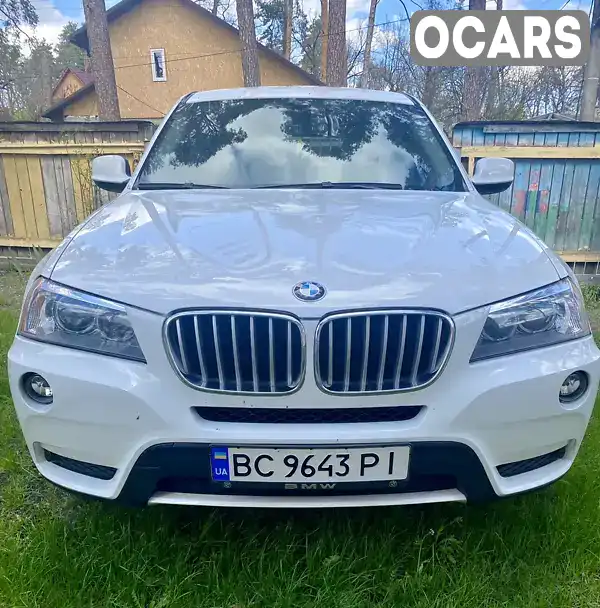 Внедорожник / Кроссовер BMW X3 2012 2 л. Автомат обл. Киевская, Буча - Фото 1/21