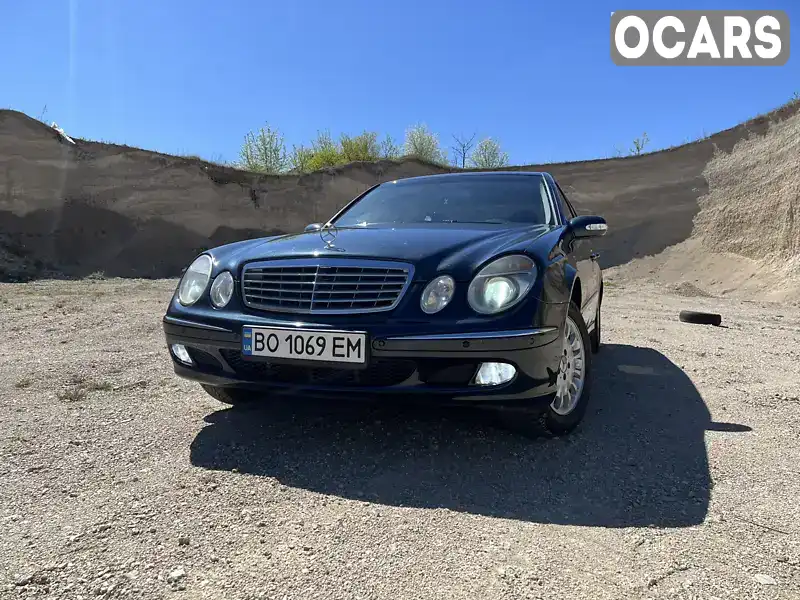 Седан Mercedes-Benz E-Class 2002 2.2 л. Автомат обл. Тернопольская, Тернополь - Фото 1/21