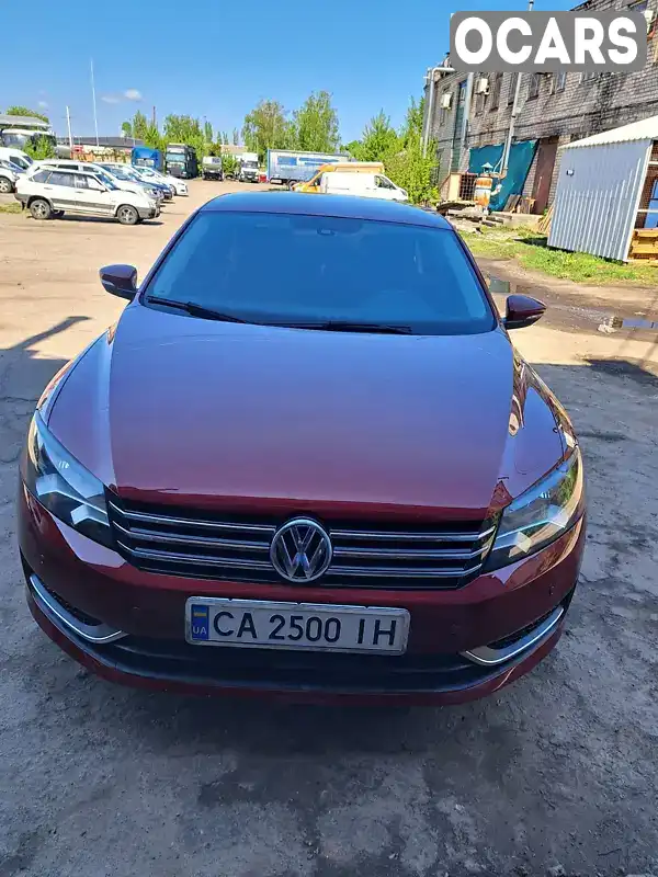 Седан Volkswagen Passat 2014 1.8 л. Автомат обл. Черкасская, Черкассы - Фото 1/21