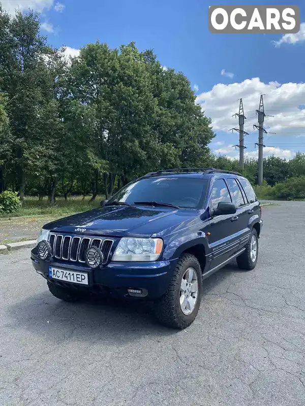 Позашляховик / Кросовер Jeep Grand Cherokee 2001 3.12 л. обл. Волинська, Луцьк - Фото 1/3