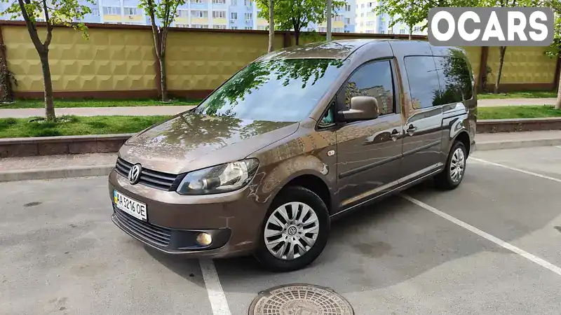 Минивэн Volkswagen Caddy 2013 1.97 л. Ручная / Механика обл. Киевская, Киев - Фото 1/21