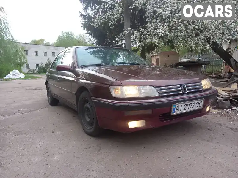 Седан Peugeot 605 1991 2.1 л. Ручна / Механіка обл. Житомирська, Житомир - Фото 1/8